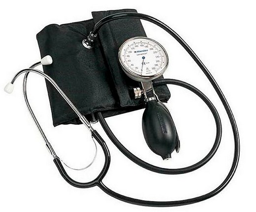 Como se llama el instrumento para medir la presión arterial