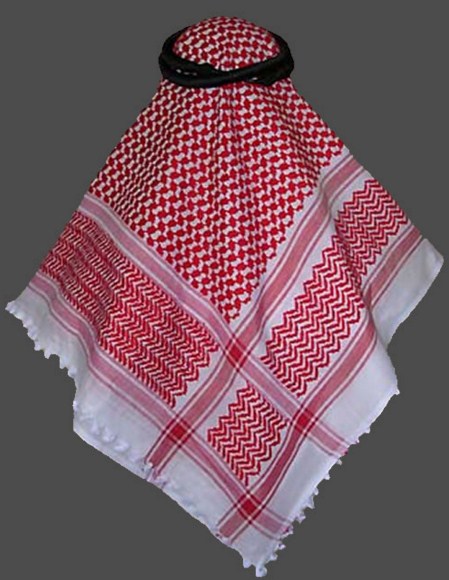 Como se llama la bufanda que usan los árabes