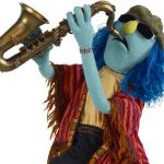 Como se llama el muppet que toca el saxofon